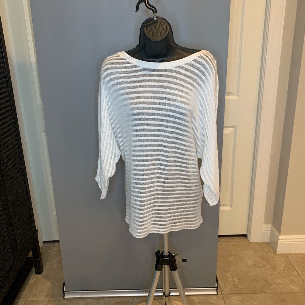 Alice & Olivia Sheer Sweater